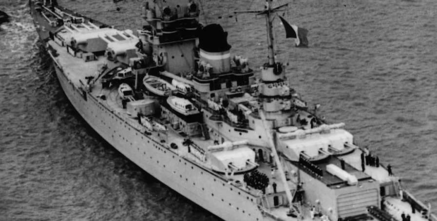 自沉土伦港,毫无战绩敦刻尔克级战列舰,却是法国海军最后遮羞布