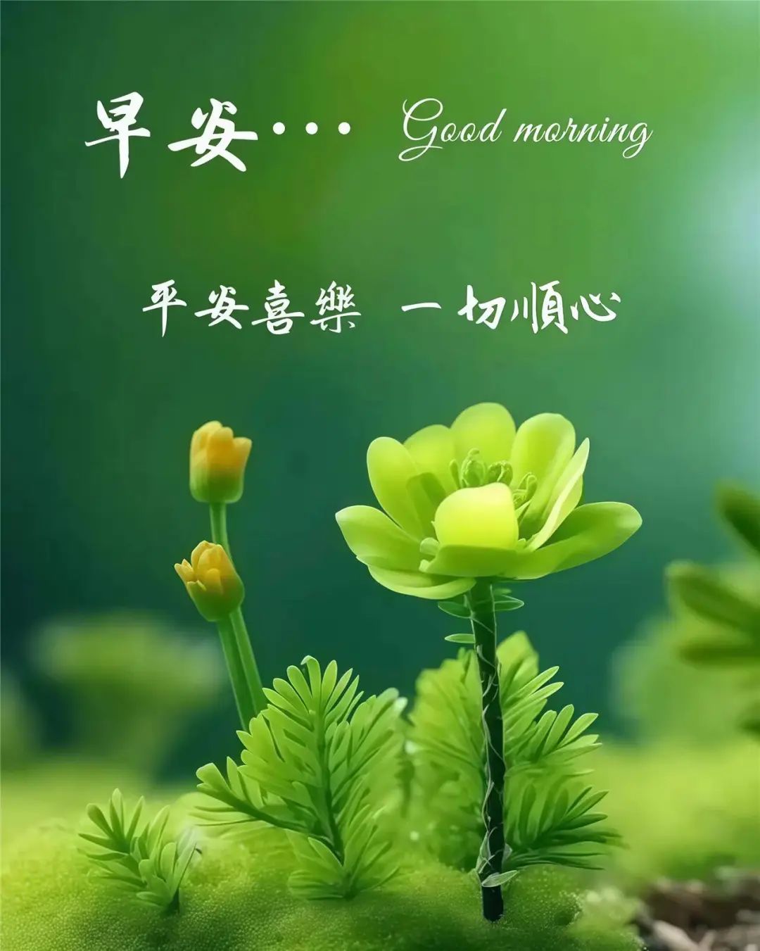 33张早安早上好唯美图片:晨光吉祥,新的一天,随遇,随喜,随安