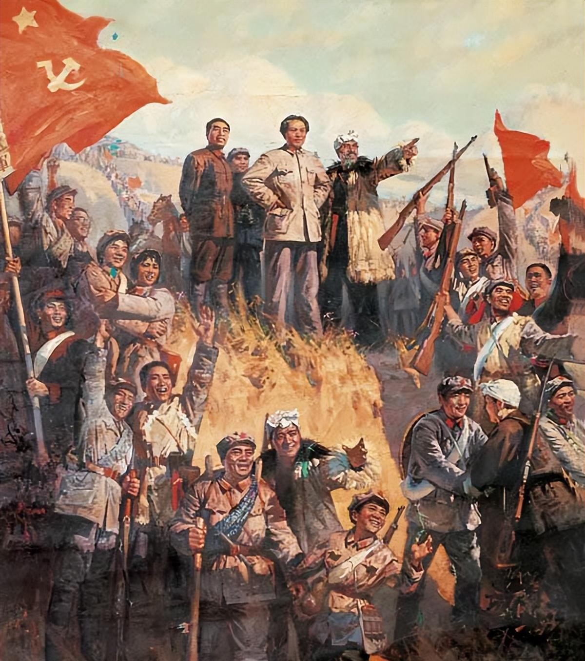 长征后期,为何老蒋不追了?