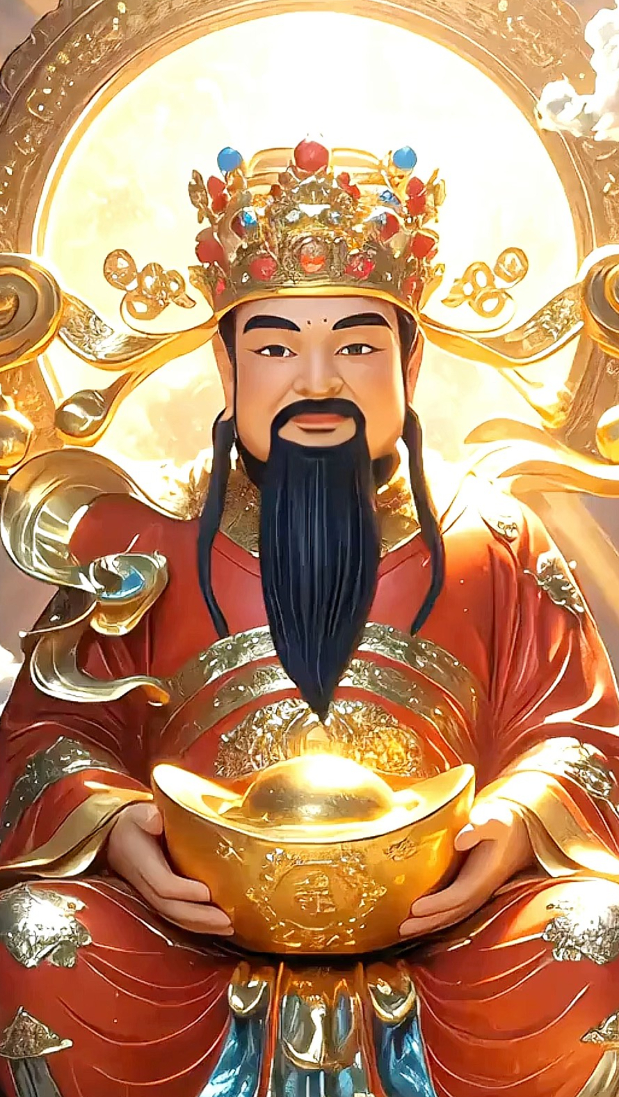 家里供奉财神神像,有哪三件事需要注意,值得学习