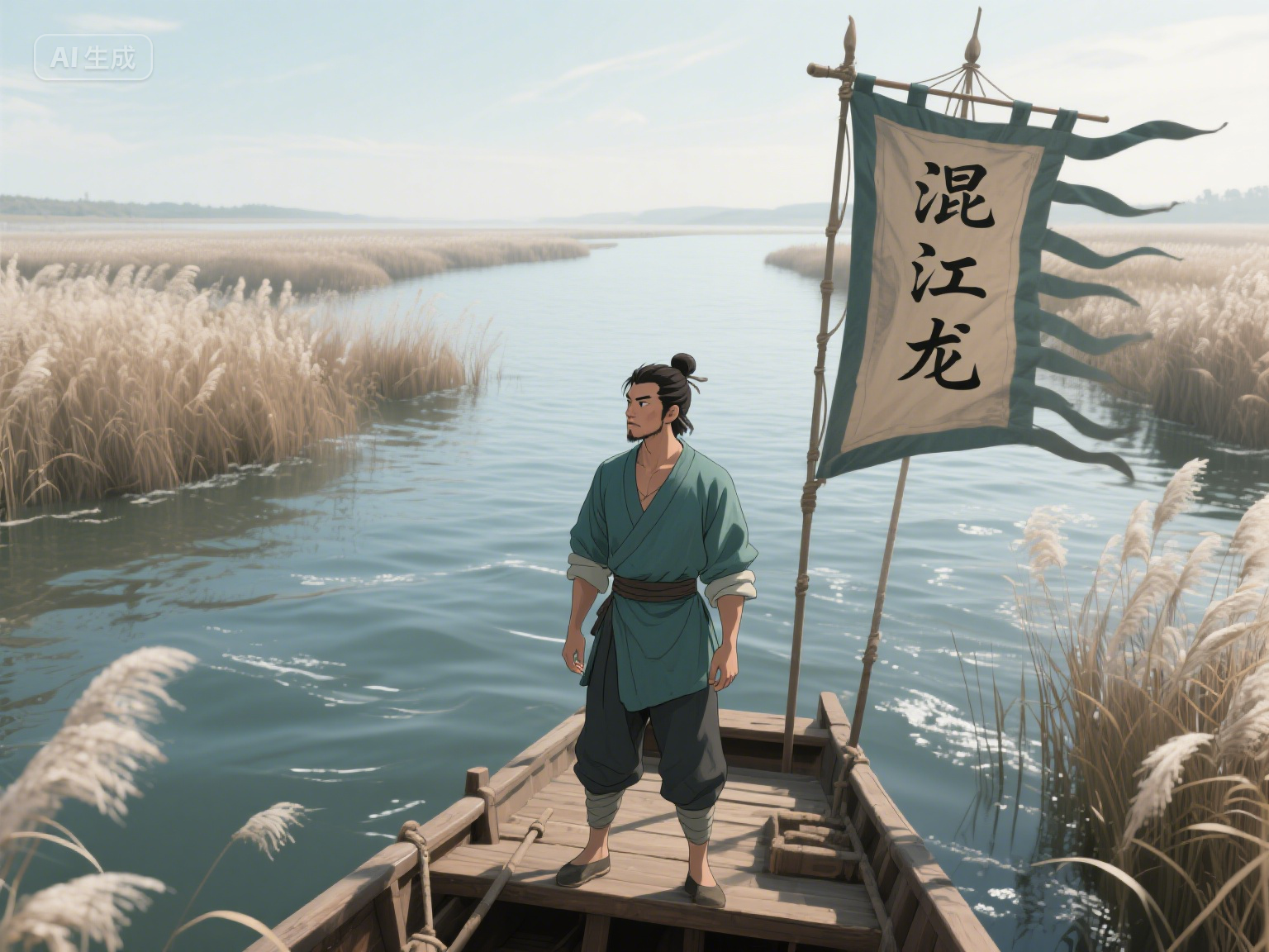山贼里的海贼王,知进退明得失的梁山水军总司令,"混江龙"李俊
