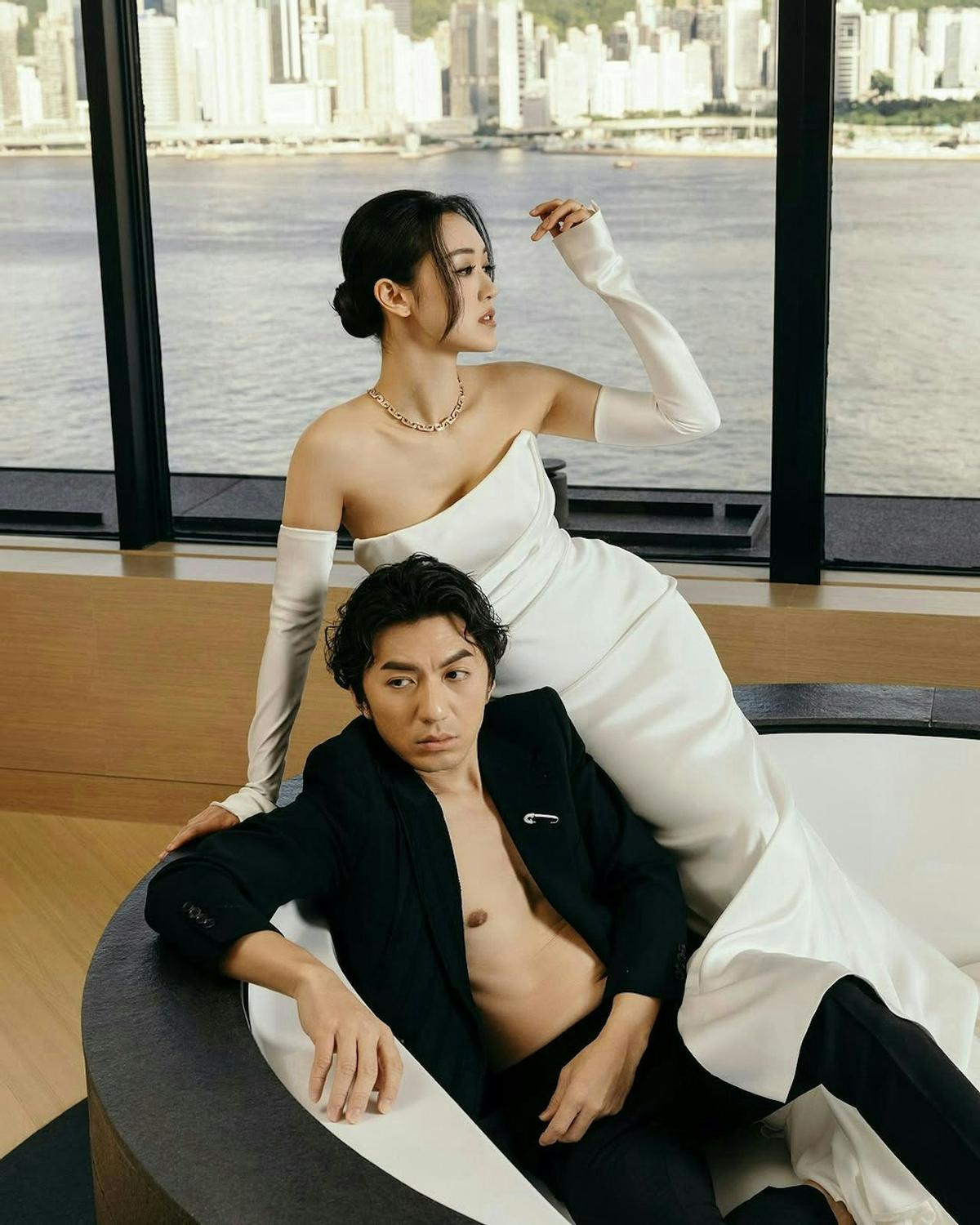 tvb被减产双料视帝袁伟豪再当爸爸 富贵老婆张宝儿宣布怀第2胎
