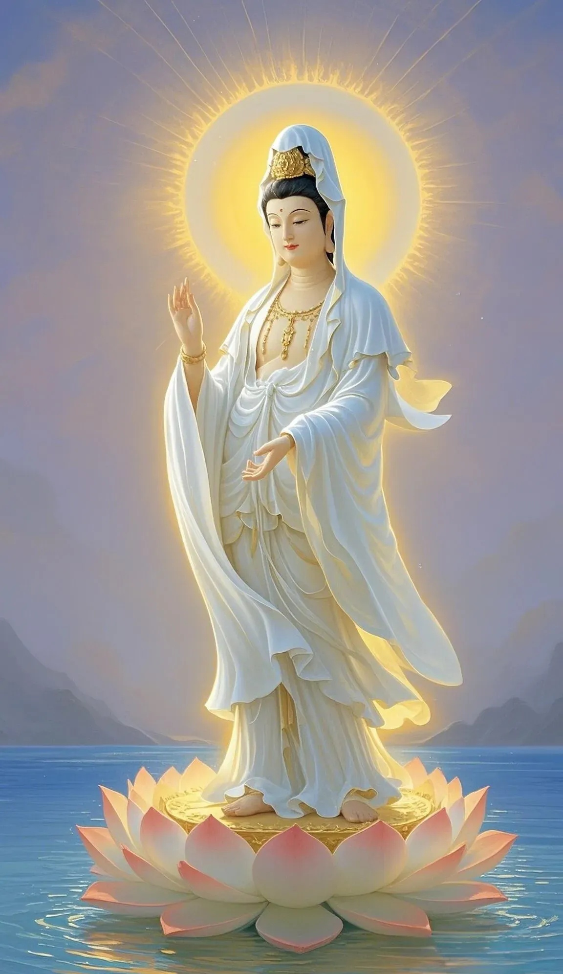 观音菩萨揭秘:心诚则灵背后的玄机,掌握此五字真言即可心想事成