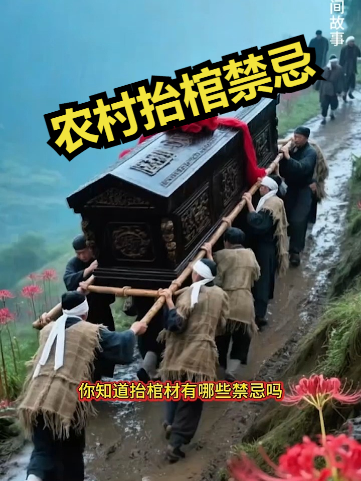农村抬棺禁忌!
