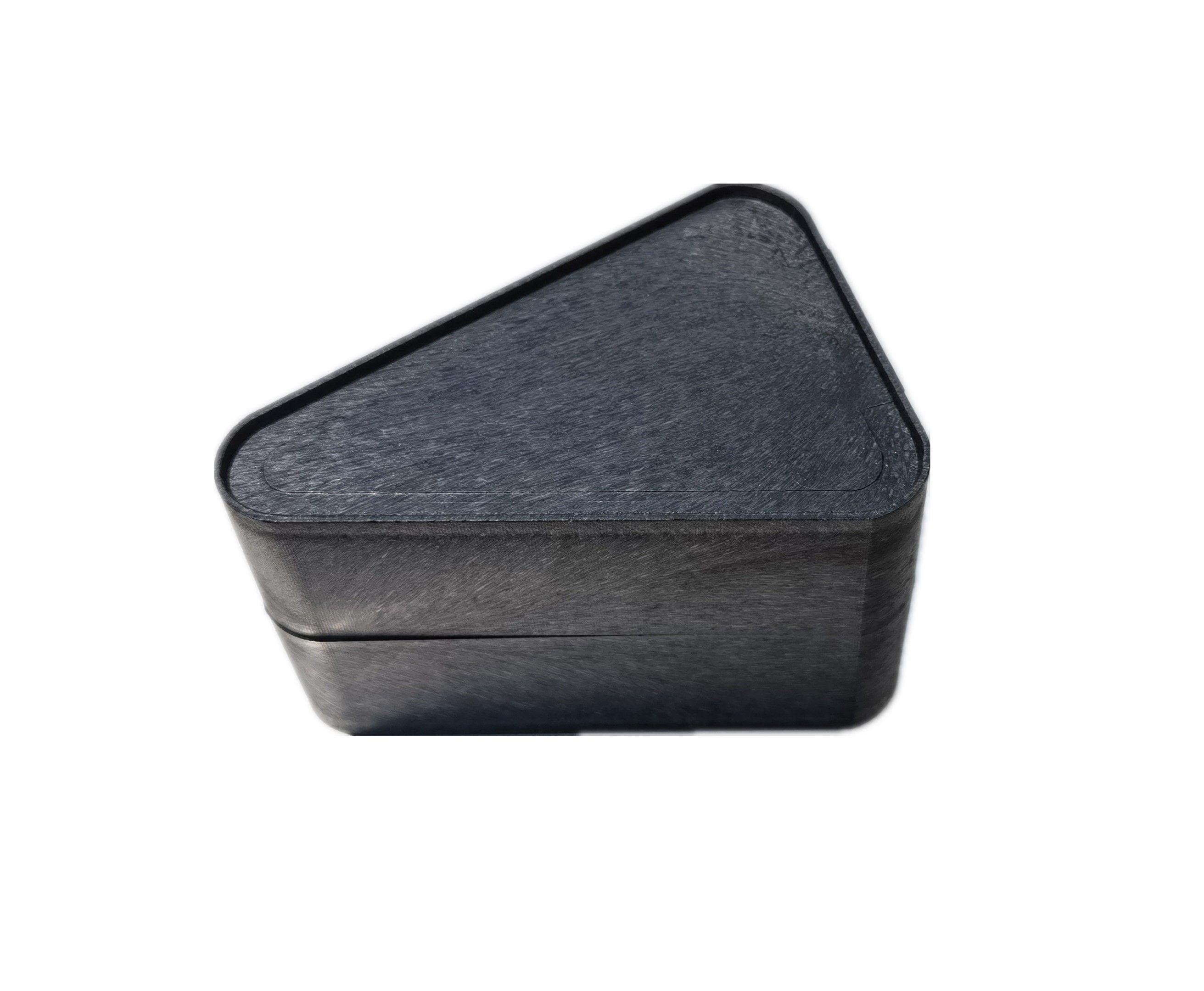 三角形塑胶胚盒三角形礼品盒胚时尚胸针盒徽章盒发夹包装