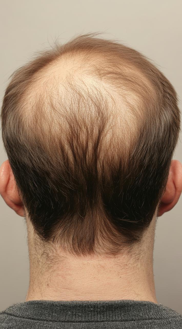 为啥年纪大了会秃顶?别总怪基因!4种东西再贵也要吃,防治脱发