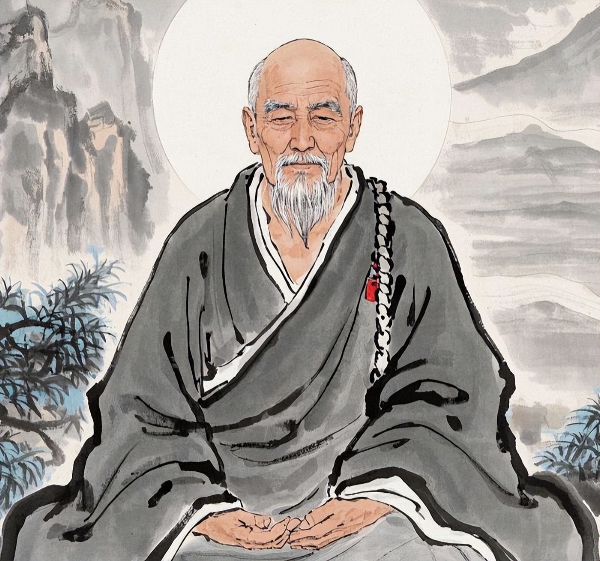 虚云老和尚遇到乞丐,为何放下住持身份陪他吃饭?这番话令人深思