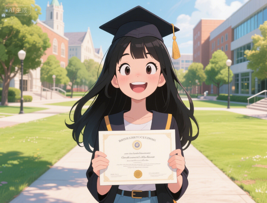 在国外治疗三年,顺便拿了个博士学位