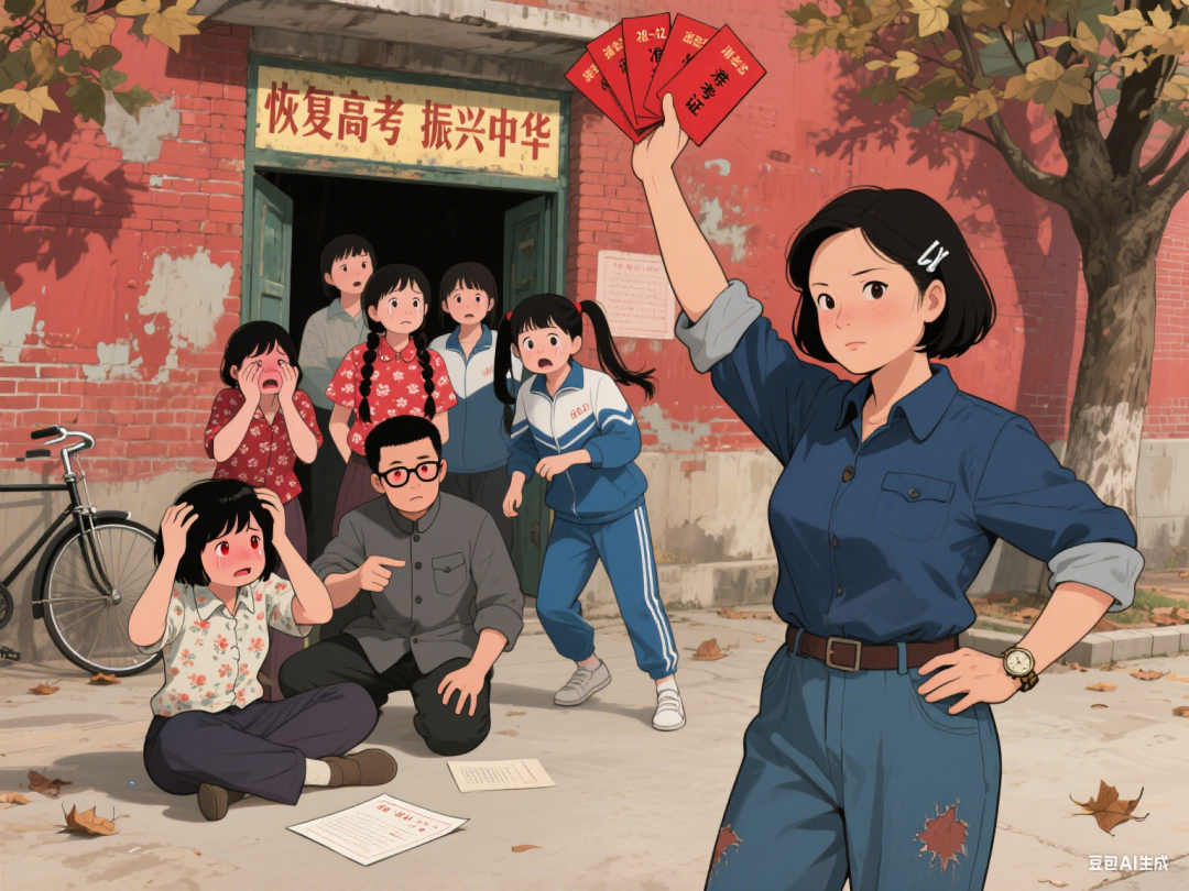 70 年代高考恢复,市里摸底考试,我六个子女个个清北苗子