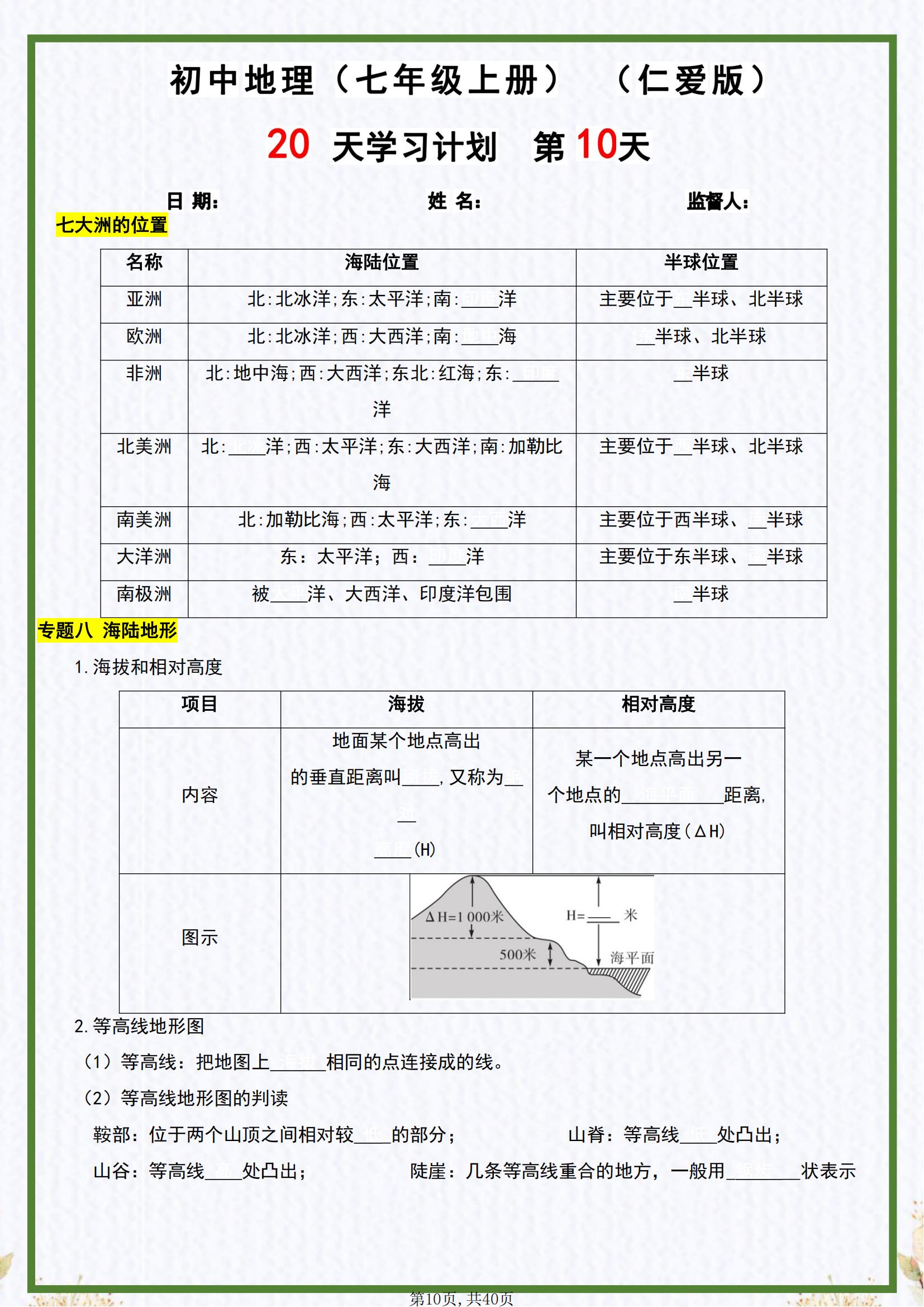 
七年级上册地理重要
  第1张