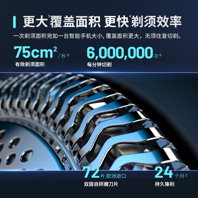 飞利浦剃须刀效果可不可以?飞利浦s9932剃须刀值得买