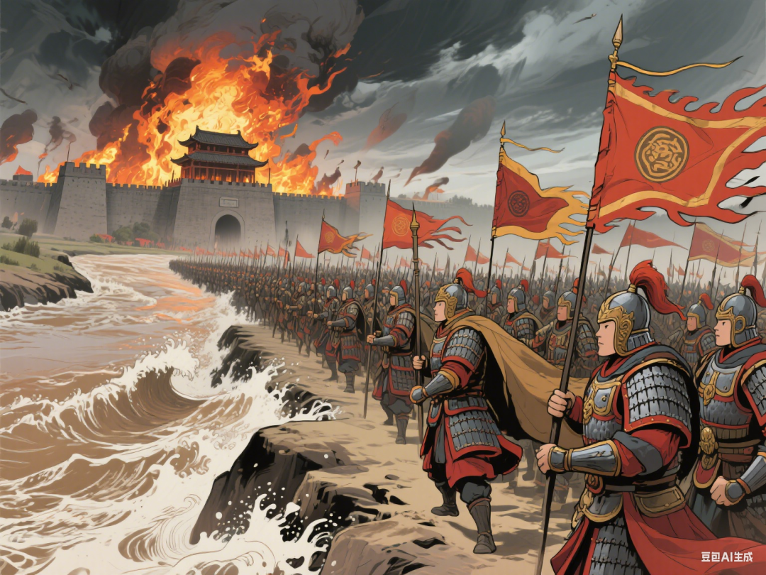 北苍三十万大军越过黄河,一路南下,沿途各城尽数被屠,京都危在旦夕