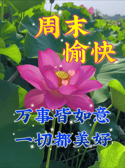 10条周末愉快问候语图片唯美风景图片周末祝福快乐