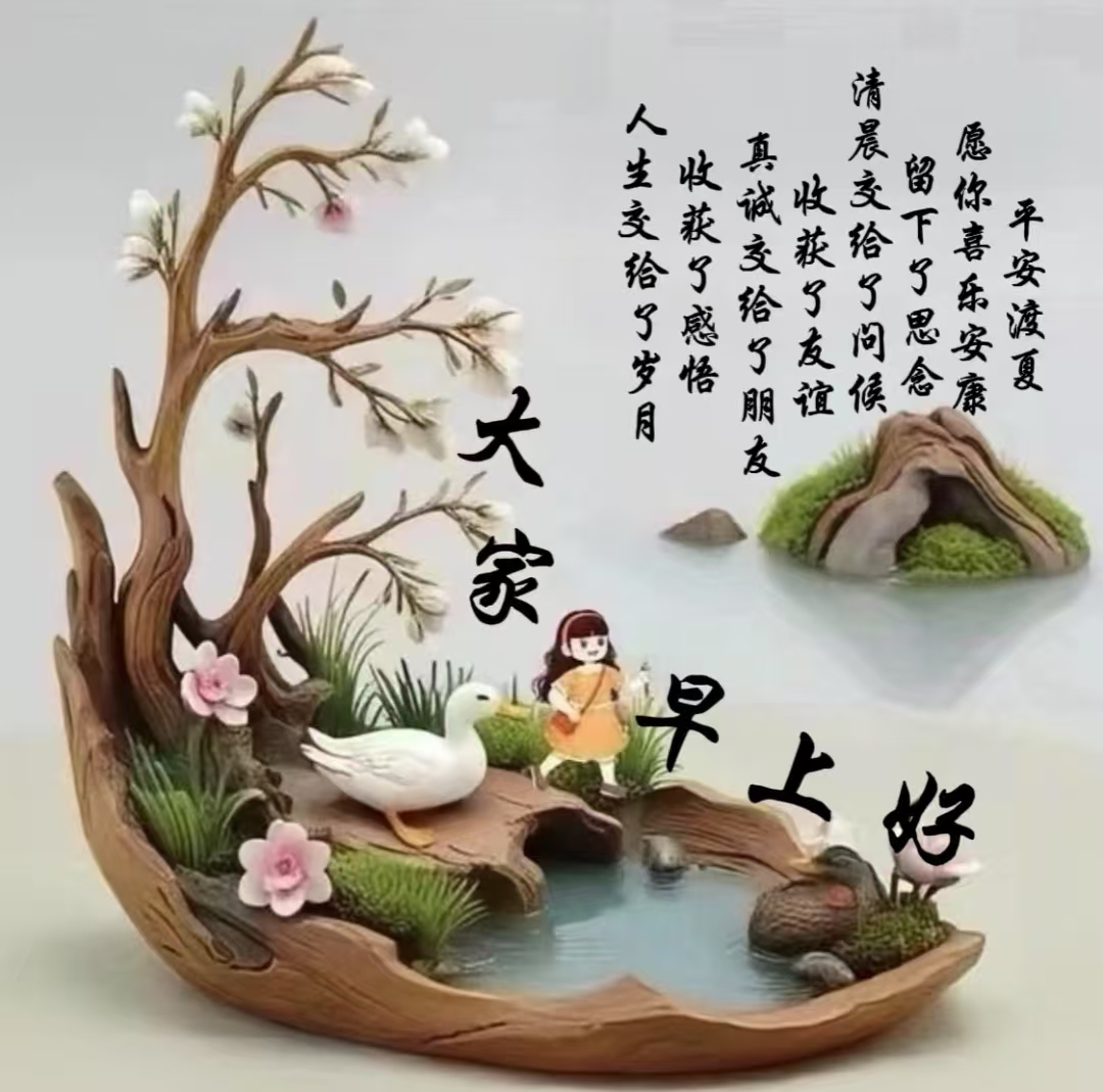 天天好心情的早上好问候语,微信祝福送吉祥,惦念牵挂皆为缘