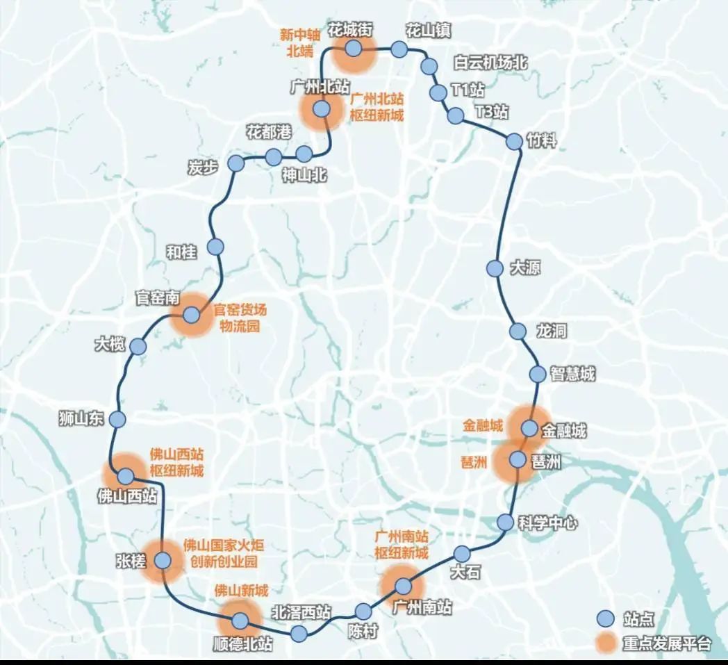 广佛东环城际即将建成通车,广州南站可以直达广州白云机场吗?