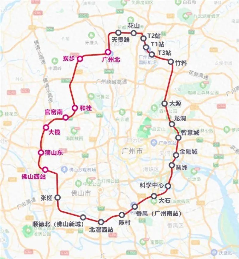 广佛东环城际即将建成通车,广州南站可以直达广州白云机场吗?