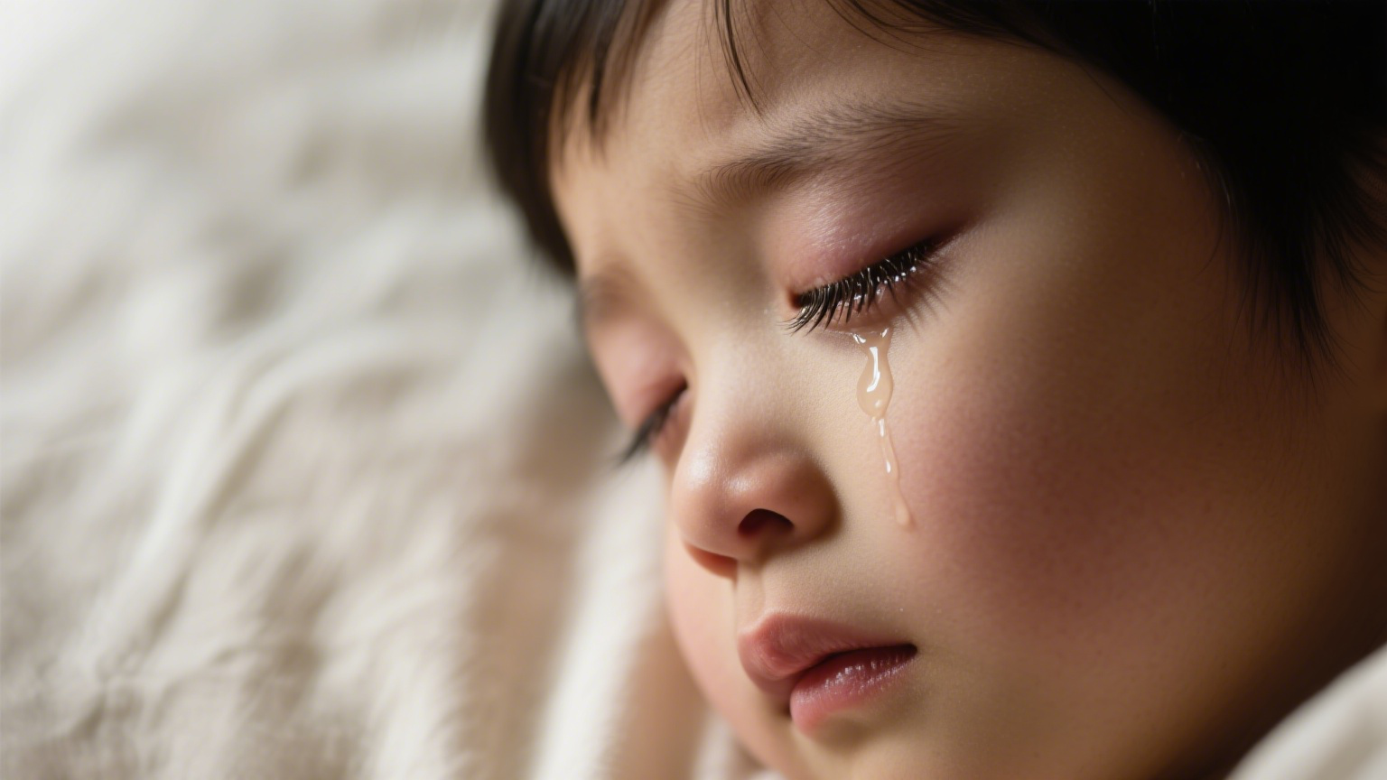 孩子挨打后,为啥"哭着就睡着了"?知道原因后,你就不忍打了