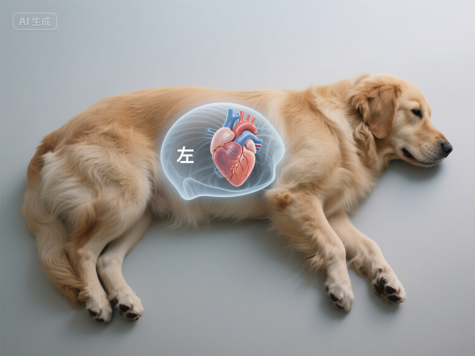 狗狗的心脏到底在左边还是右边?