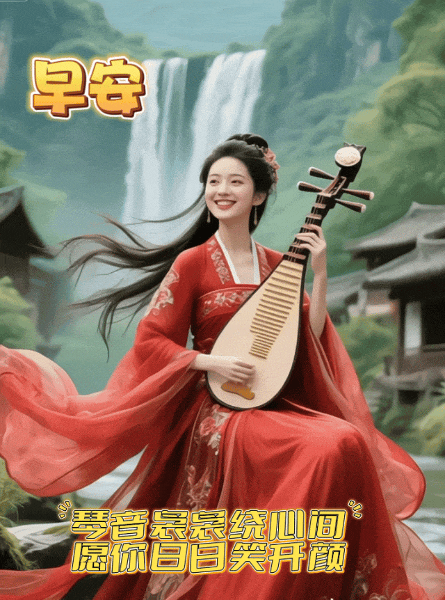 新版精选特别漂亮早上好动态图唯美,祝大家天天开心快乐