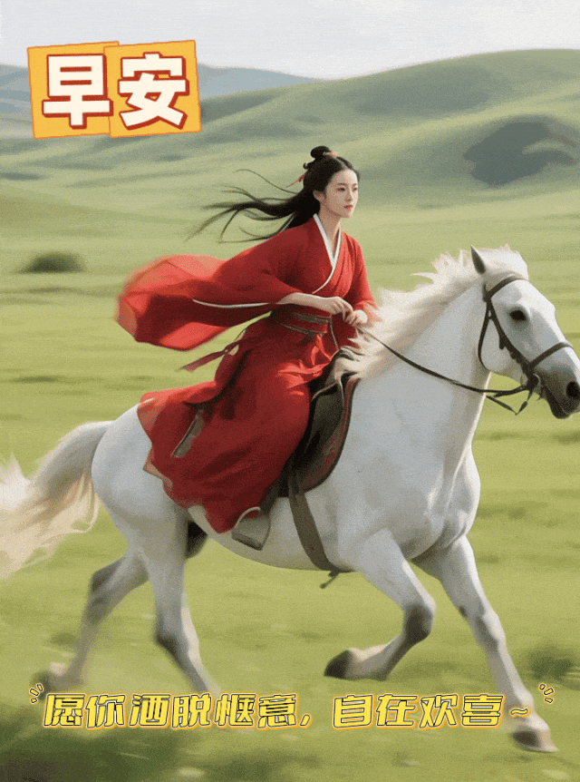 新版精选特别漂亮早上好动态图唯美,祝大家天天开心快乐