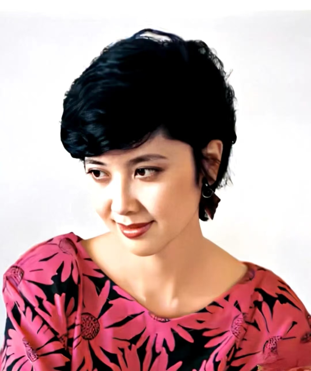 都是上世纪八十年代的当红大明星都属于知性雅致的女演员