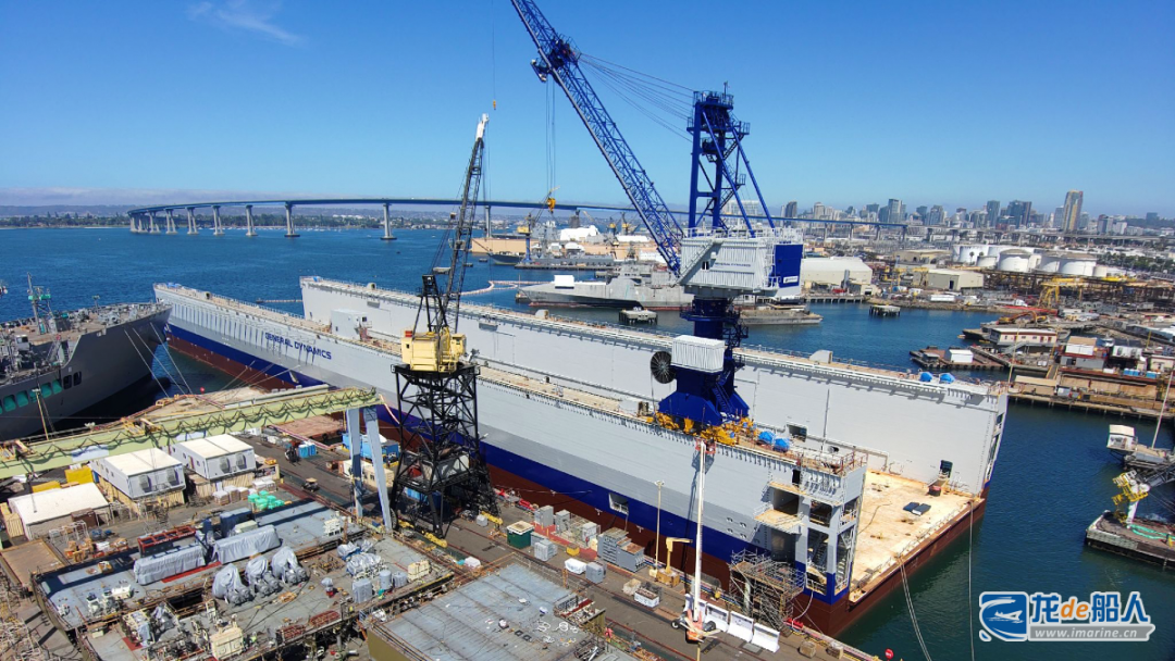 土耳其最大浮船坞,交付给美国船厂
