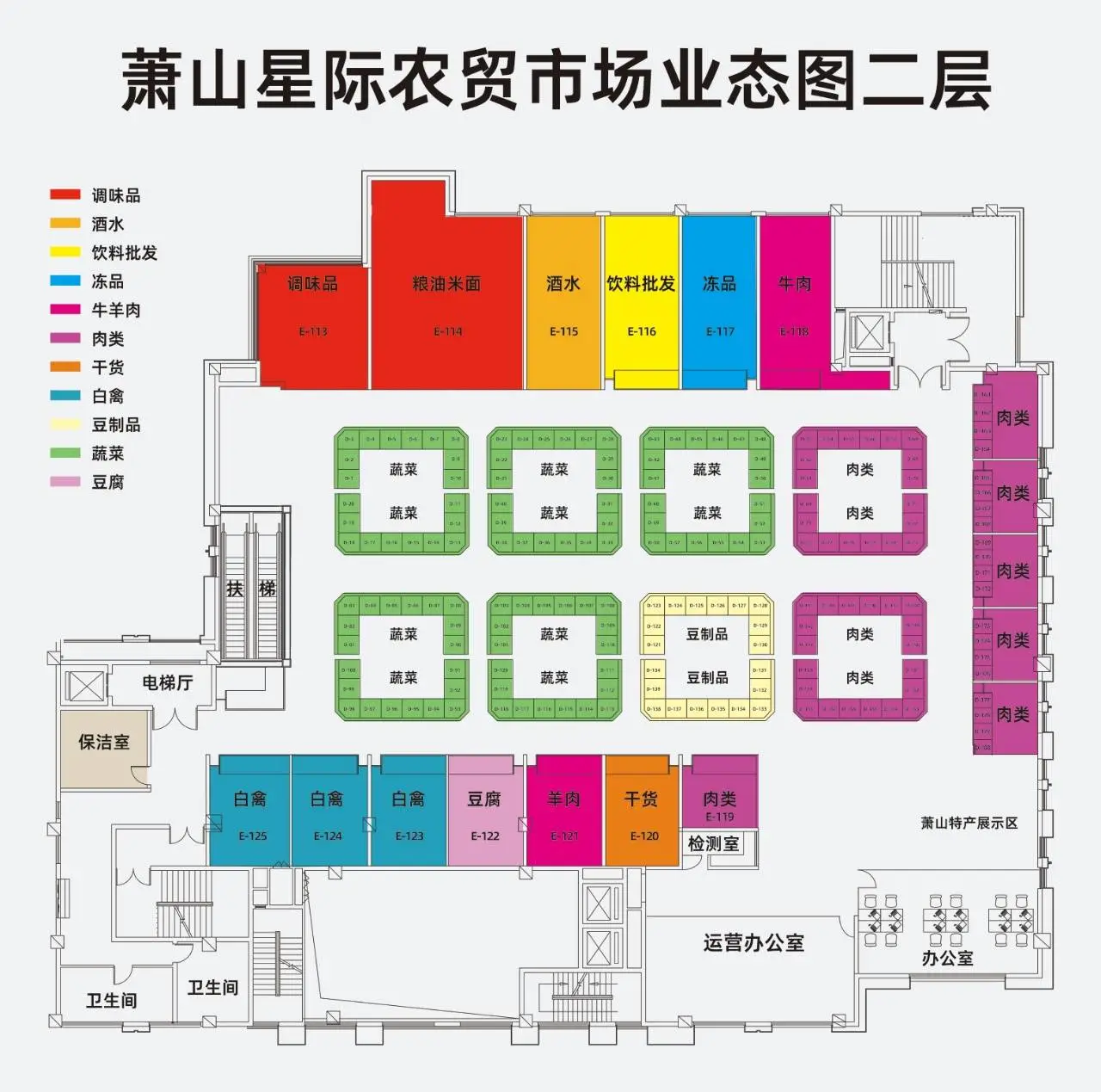 杭州萧山星际农贸市场