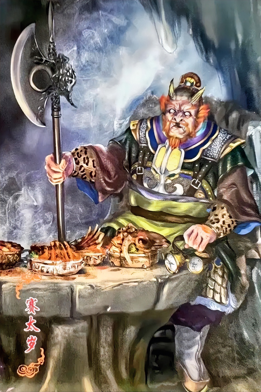 西游记中最"好色"的妖怪竟是观音的坐骑赛太岁: