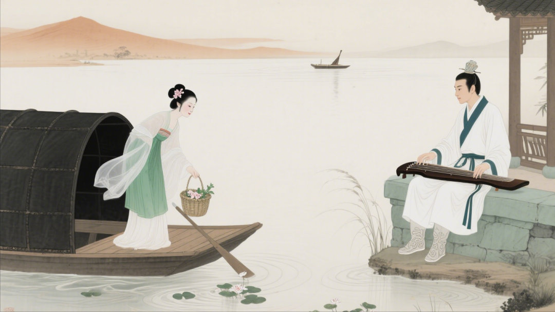 比现在早了二千多年的自由恋爱,《诗经.关雎》到底写了什么?