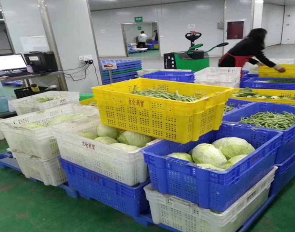 咸阳渭城区蔬菜配送公司:西安配送团队专业