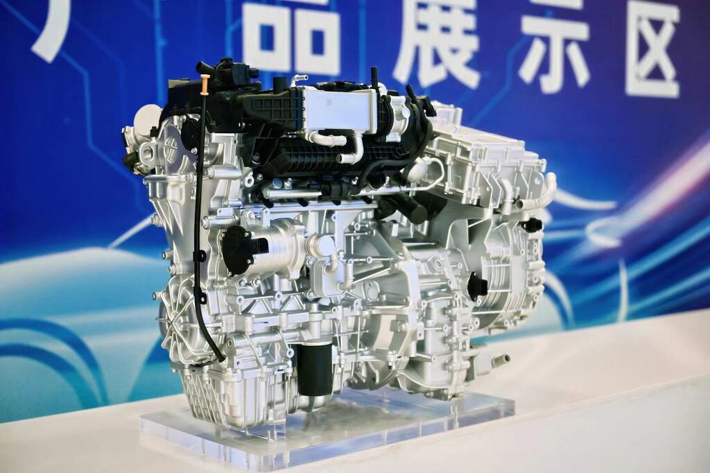 新能源汽车零部件展示。重庆市质量和标准化研究院供图