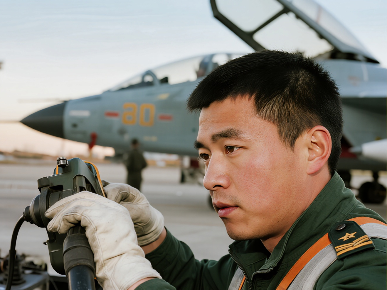 空军地勤维护飞机20年,因体检不合格退役,申请后航空大队深夜召见