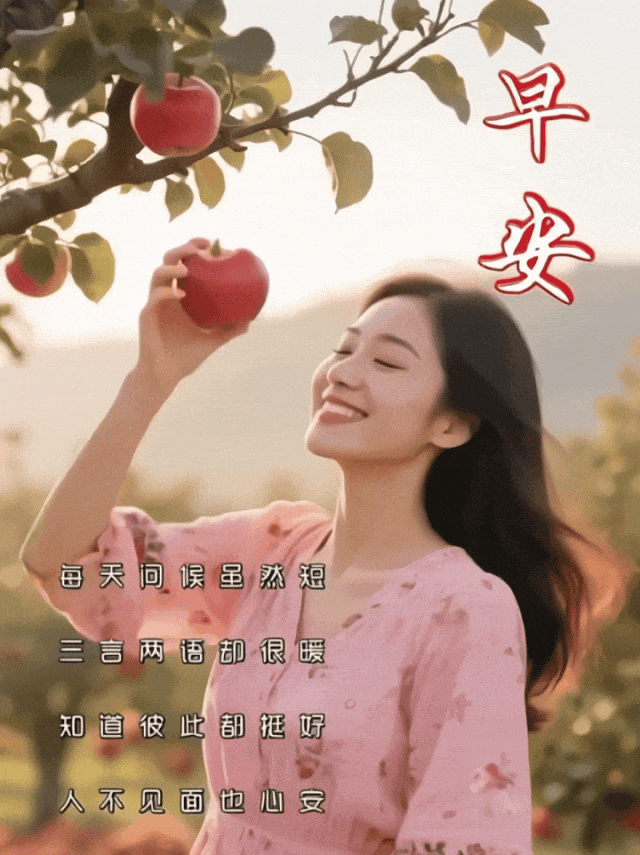 平安顺遂,福运绵绵的早安祝福短信,温馨无比的早上好问候语图片