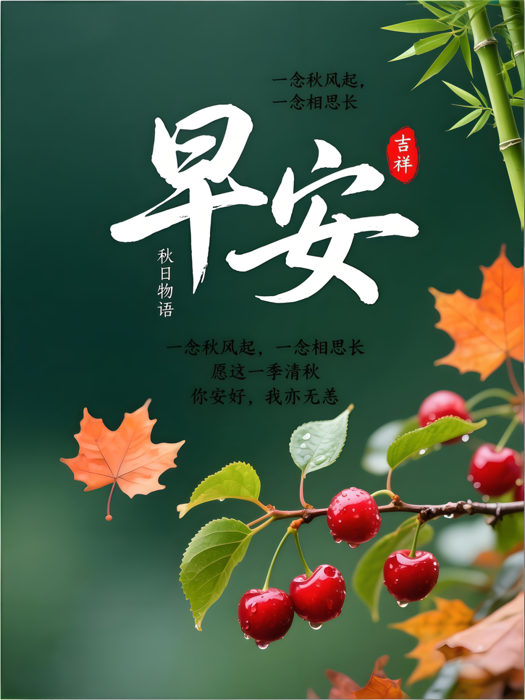 情真意切的早安祝福语唯美句子,最新漂亮的早上好问候图片带字
