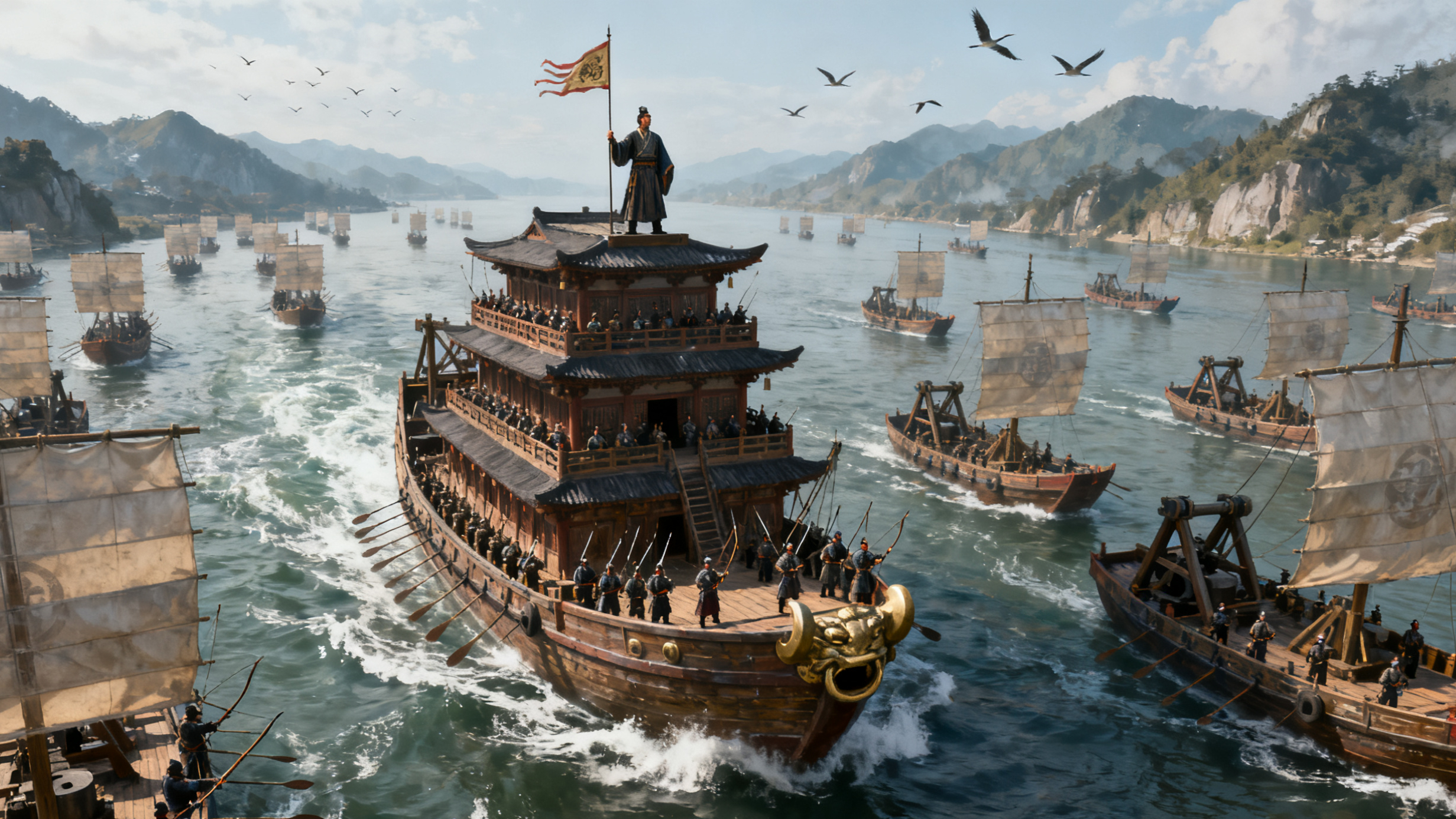 楼船破吴:王濬的江陵传奇