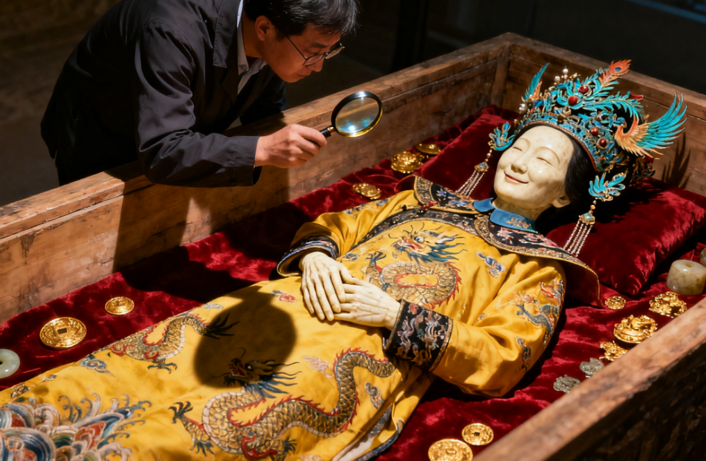 离世 153 年的孝仪纯皇后遗体不腐,嘴角浅笑引无数谜团