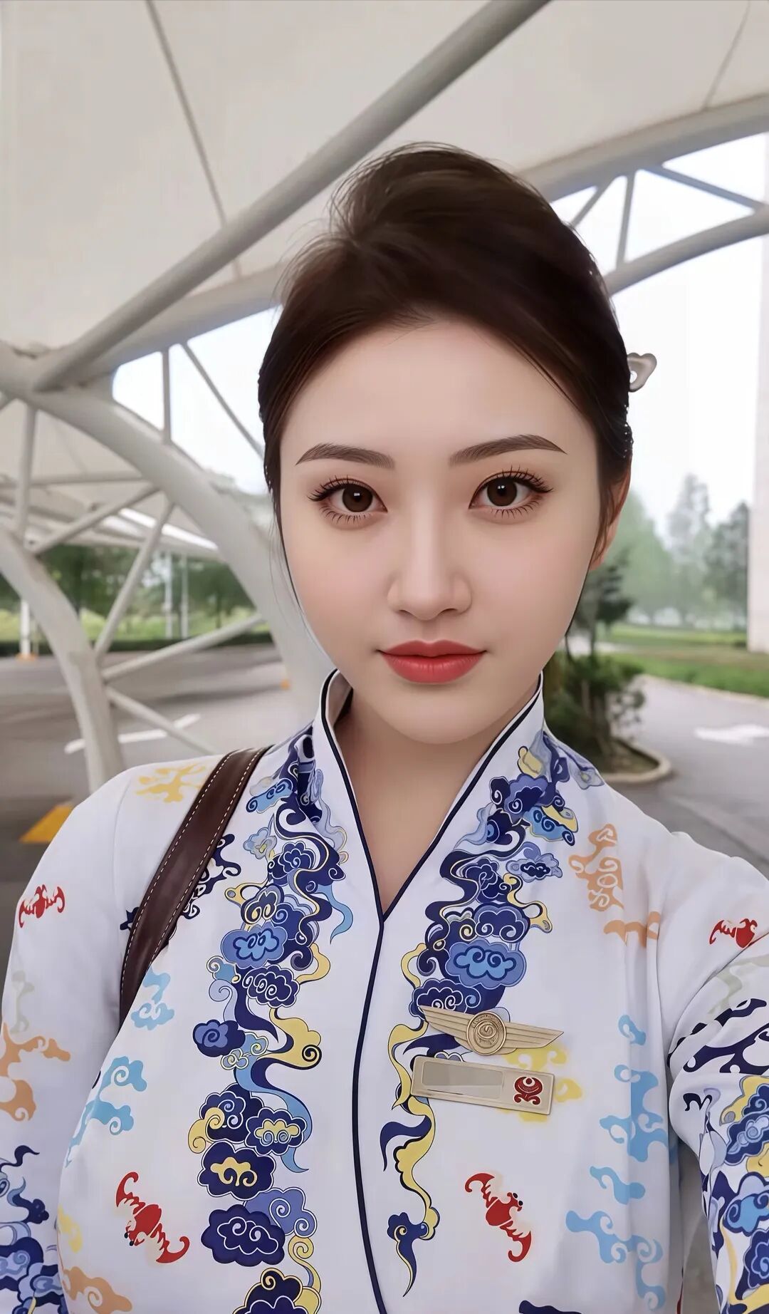 百里挑一,国航空姐!