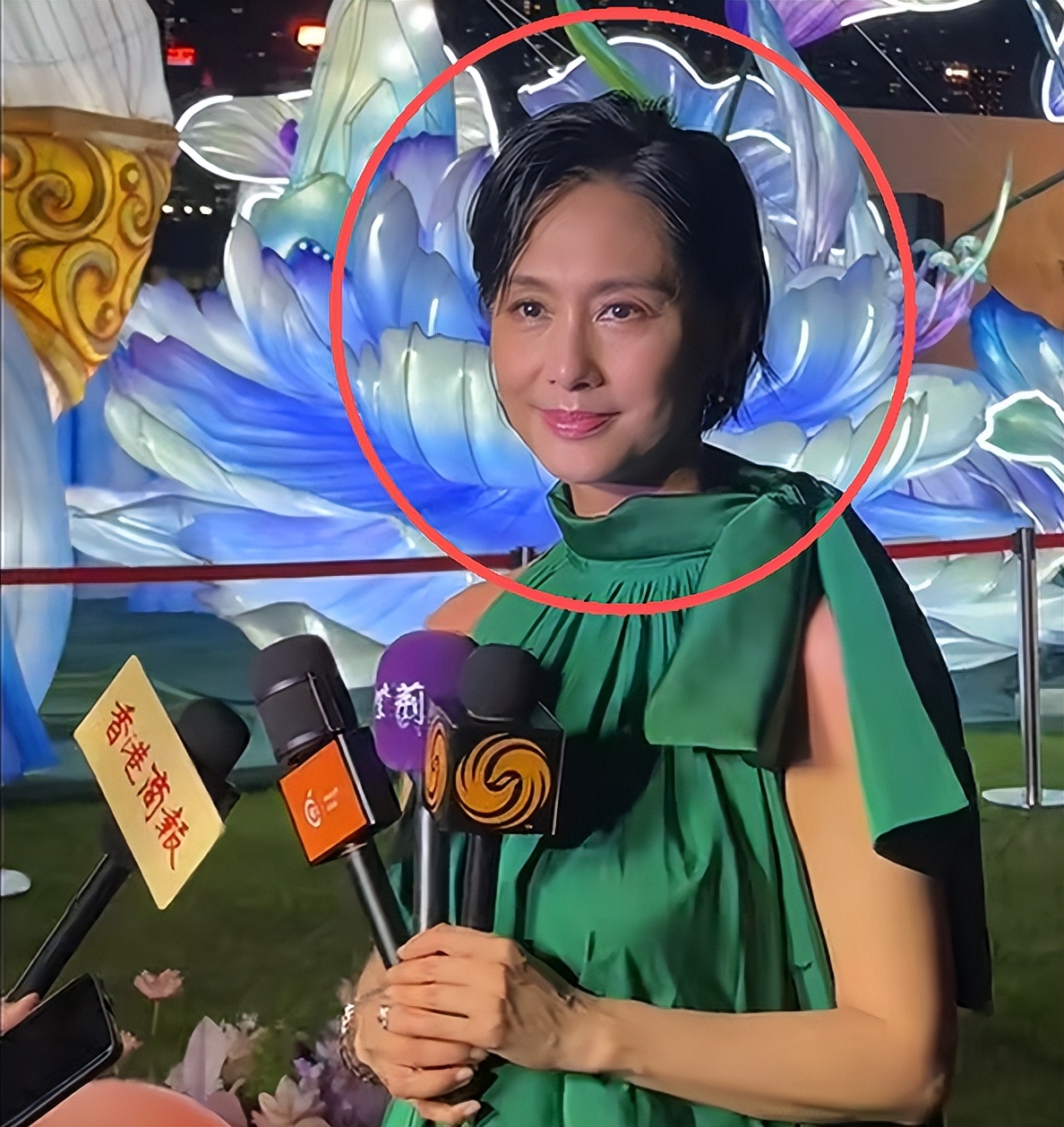 53岁朱茵近照判若两人,身材发福踩恨天高,昔日女神风采难寻