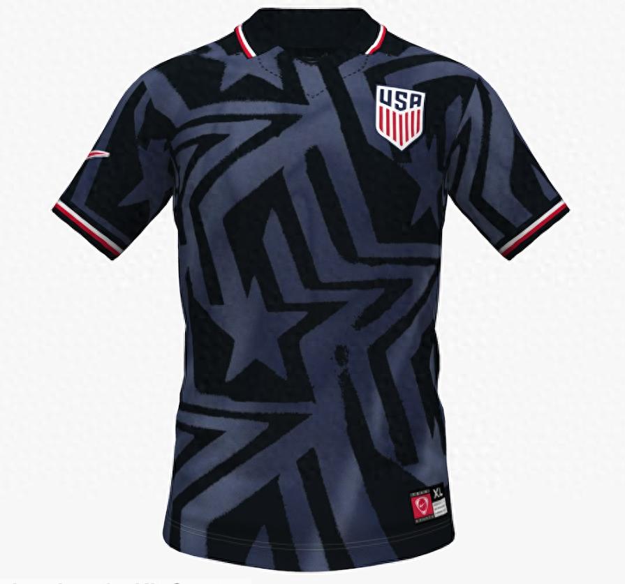 耐克将推出美国队2026年世界杯复古休闲球衣