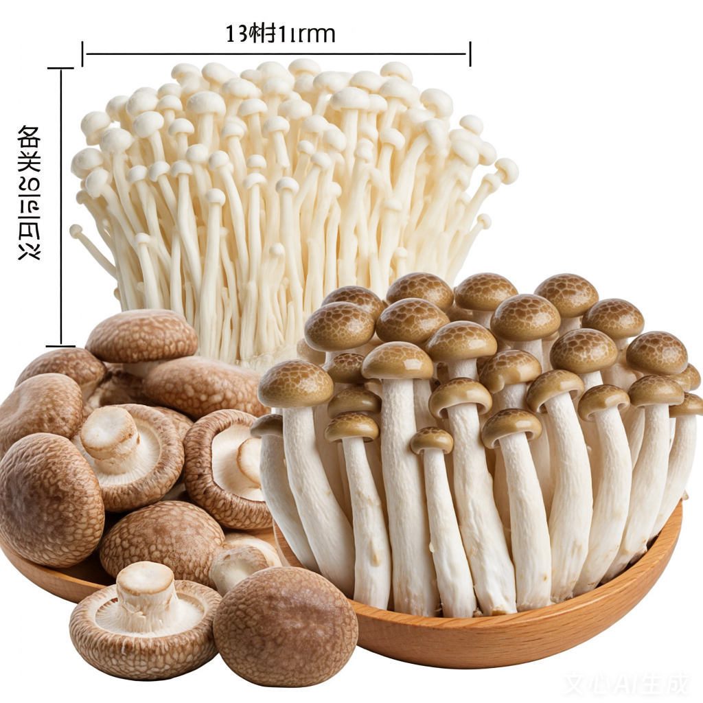 比金针菇粗点的白色蘑菇叫什么?答案:白玉菇和蟹味菇!