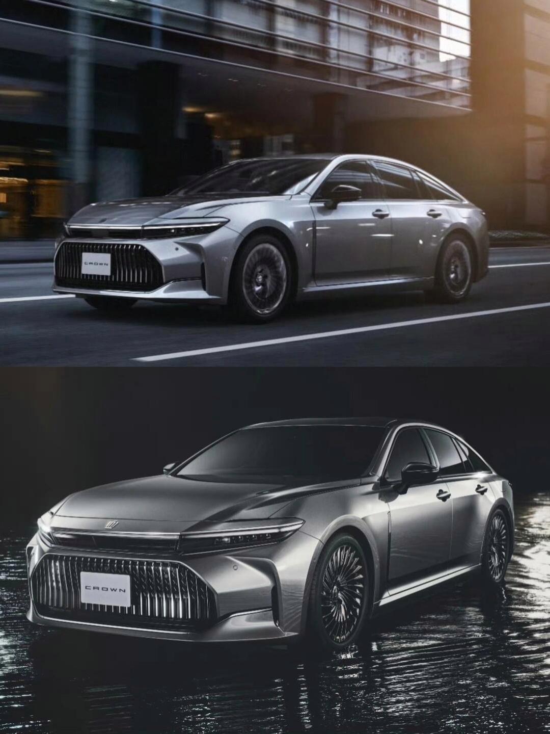 全新丰田皇冠性能焕新!2.4t混动 自适应可变悬架上新,2