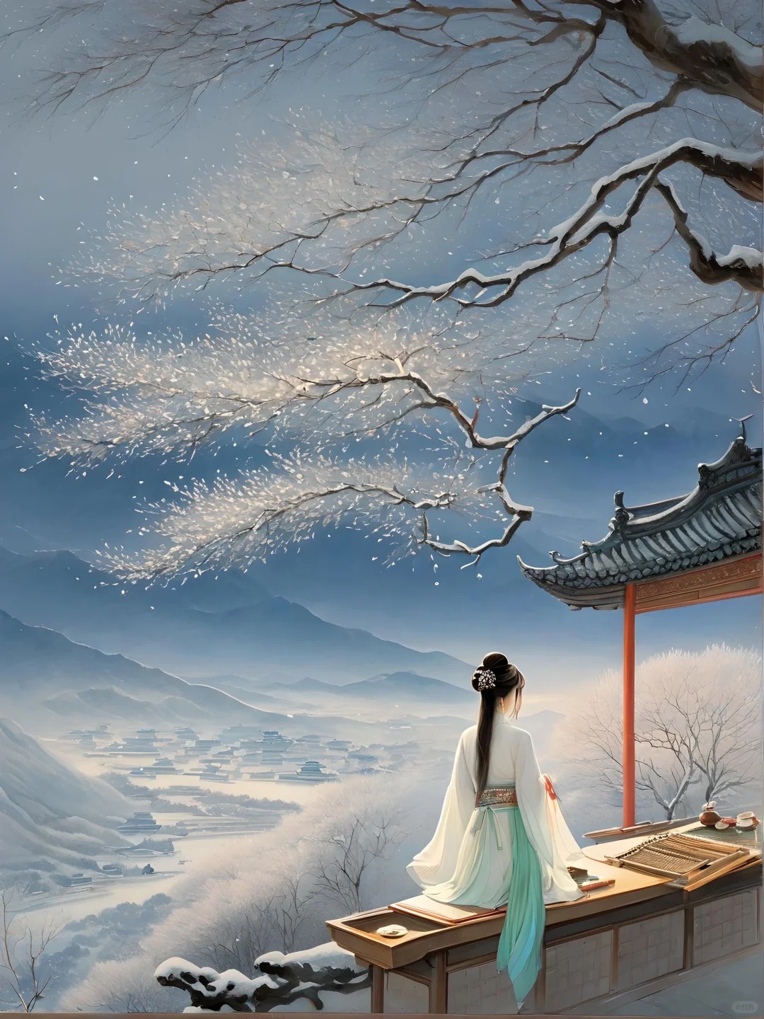 欢宴良宵好月,佳人修竹清风.42句诗情画意诗词,真是太浪漫了