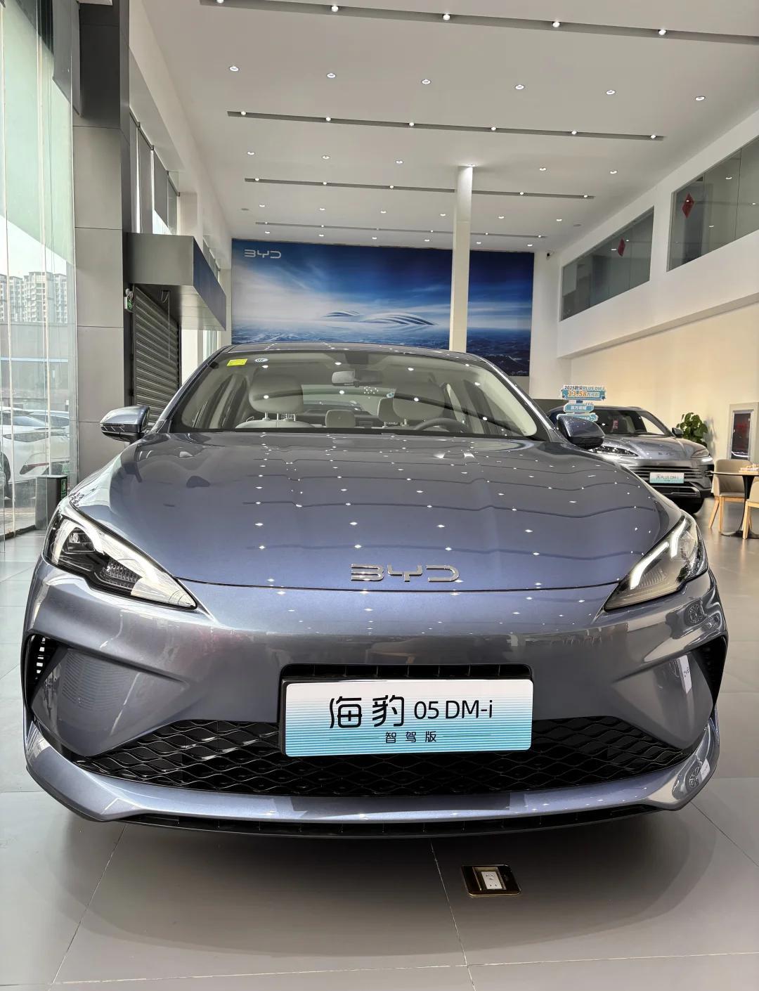 128km纯电续航下放8万级比亚迪海豹05 dm