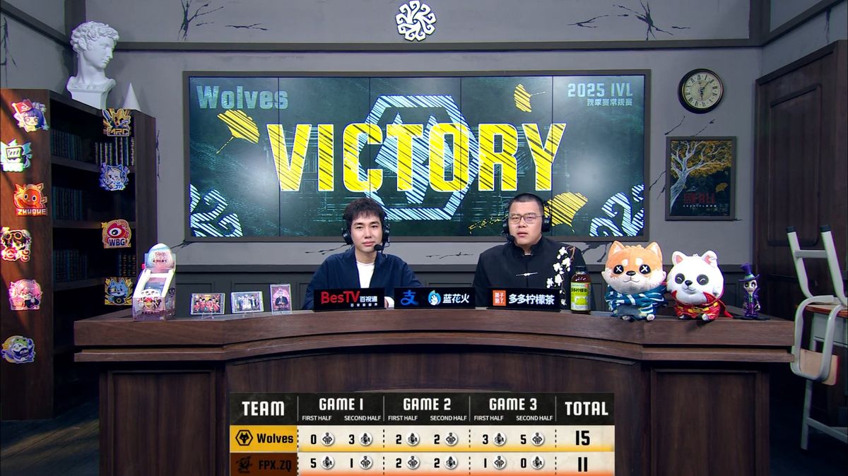 第五人格ivl:成都wolves