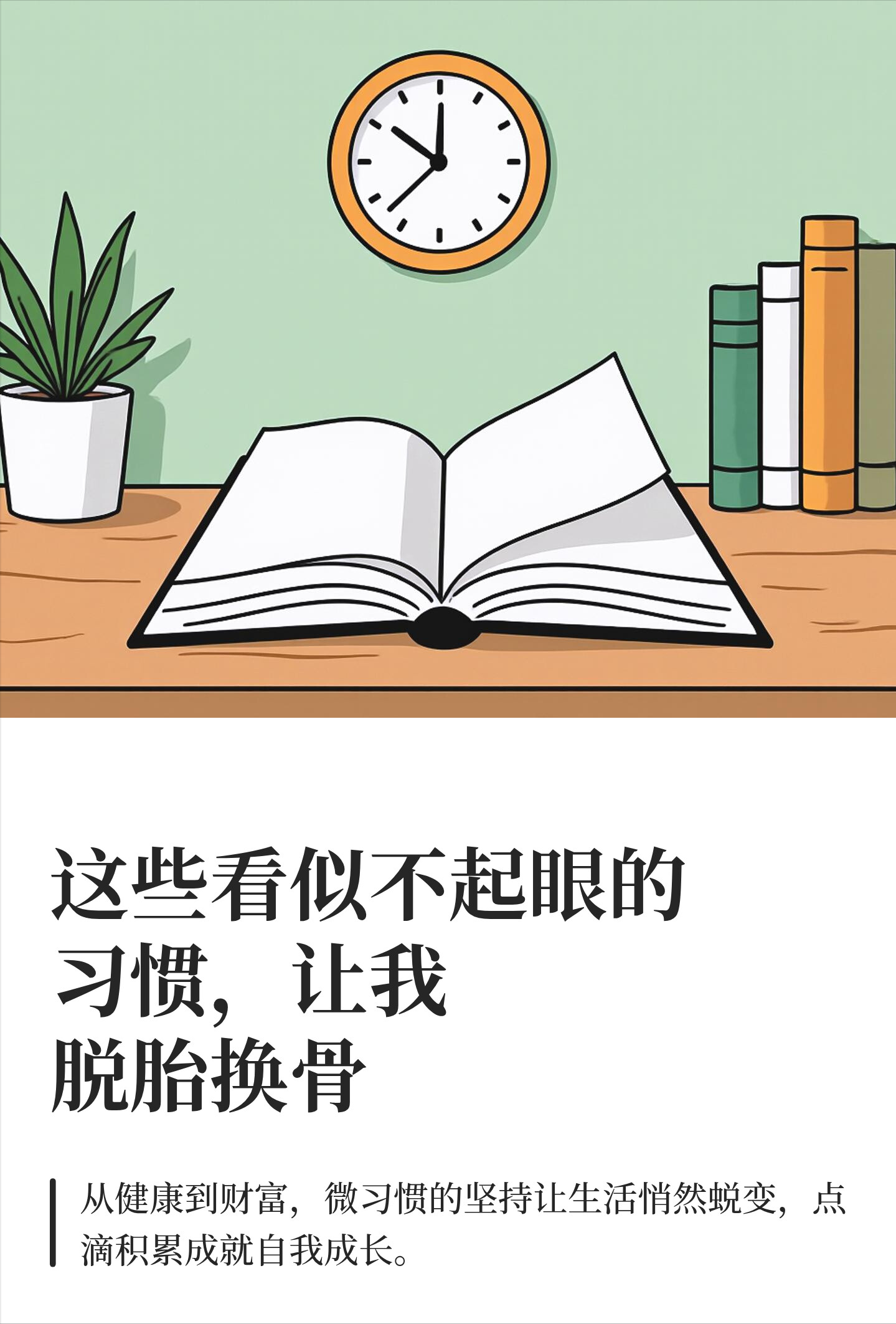 这些看似不起眼的习惯,让我脱胎换骨