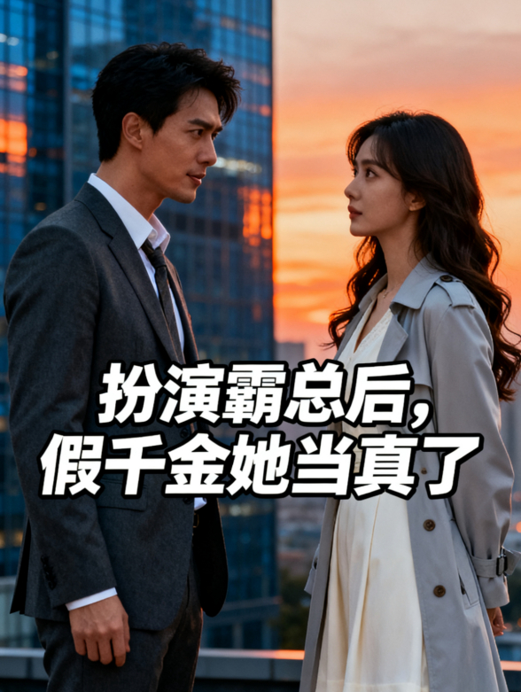 扮演霸总后假千金她当真了