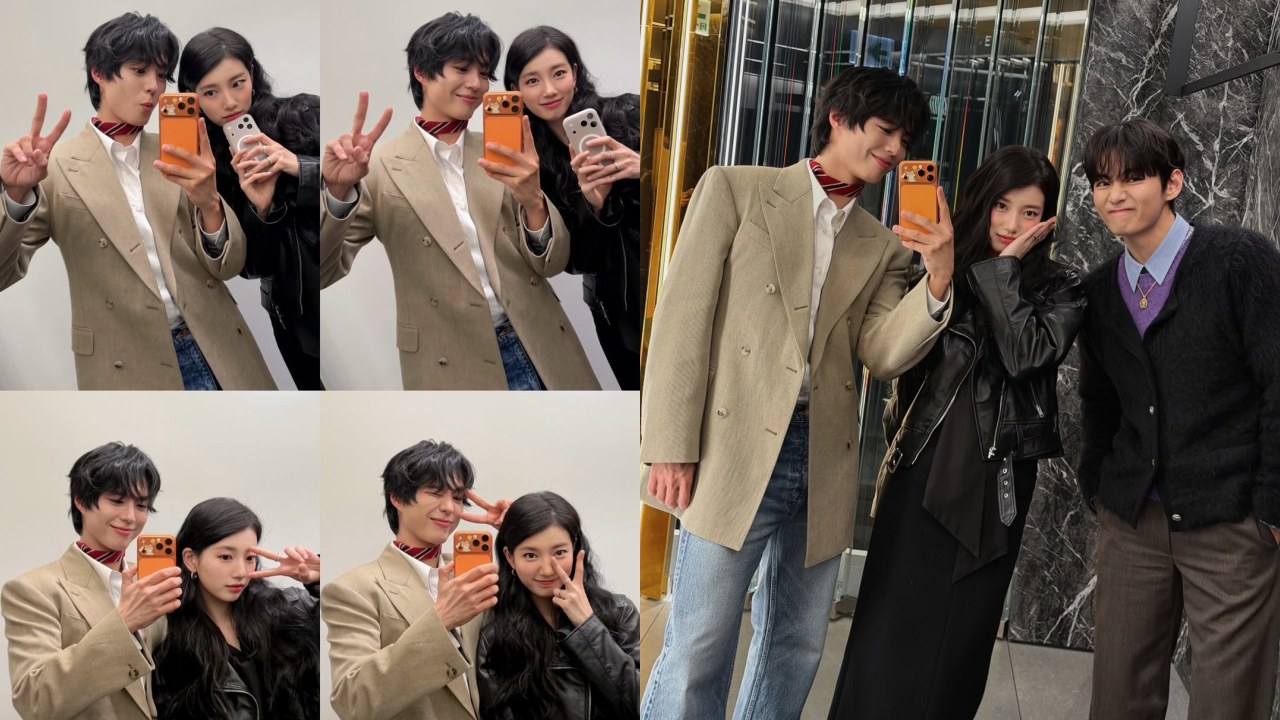 朴宝剑,bts v,秀智「神仙合体」引爆韩网:宛如偶像剧开场