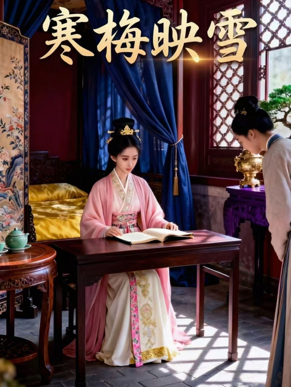 寒梅映雪