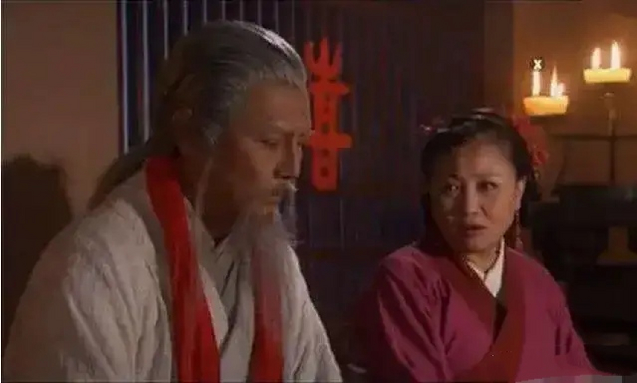 马氏嫌弃姜子牙无钱养家,常提着扫帚追打他.