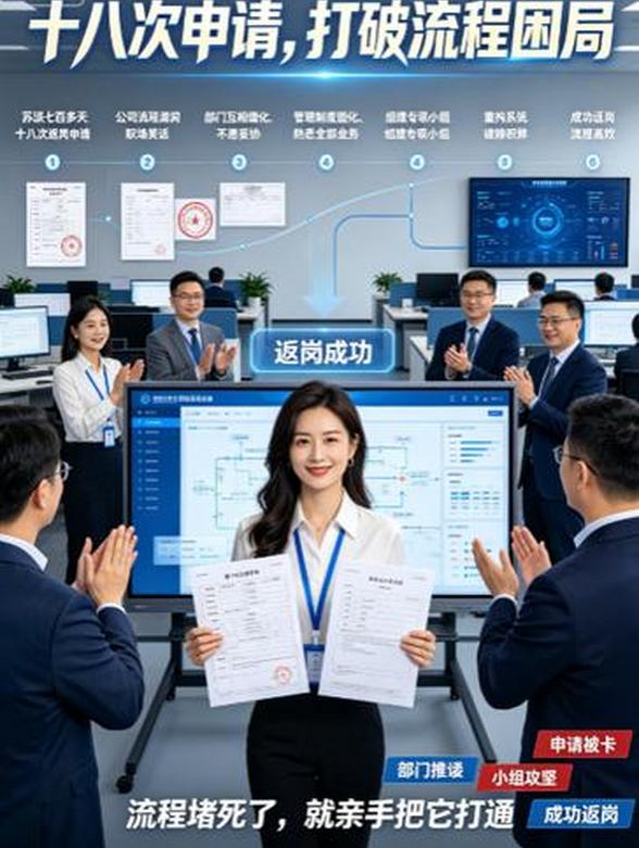 十八次申请，打破流程困局